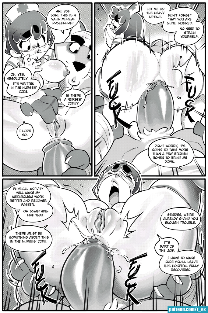 Lora: Nurse for the day porn comic picture 16