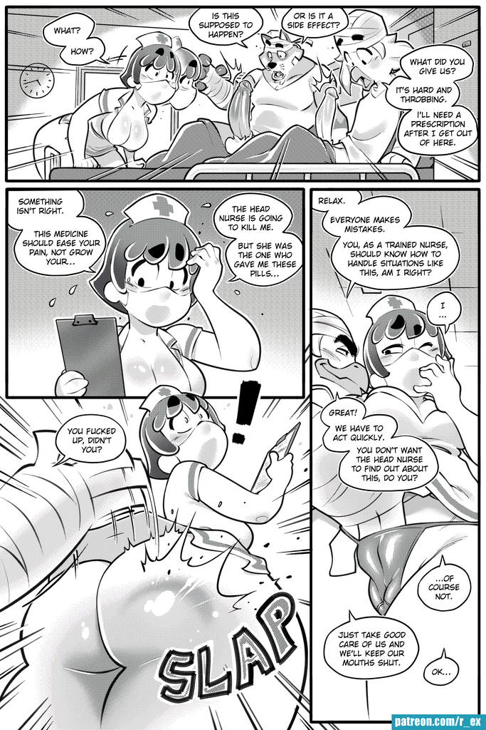 Lora: Nurse for the day porn comic picture 8