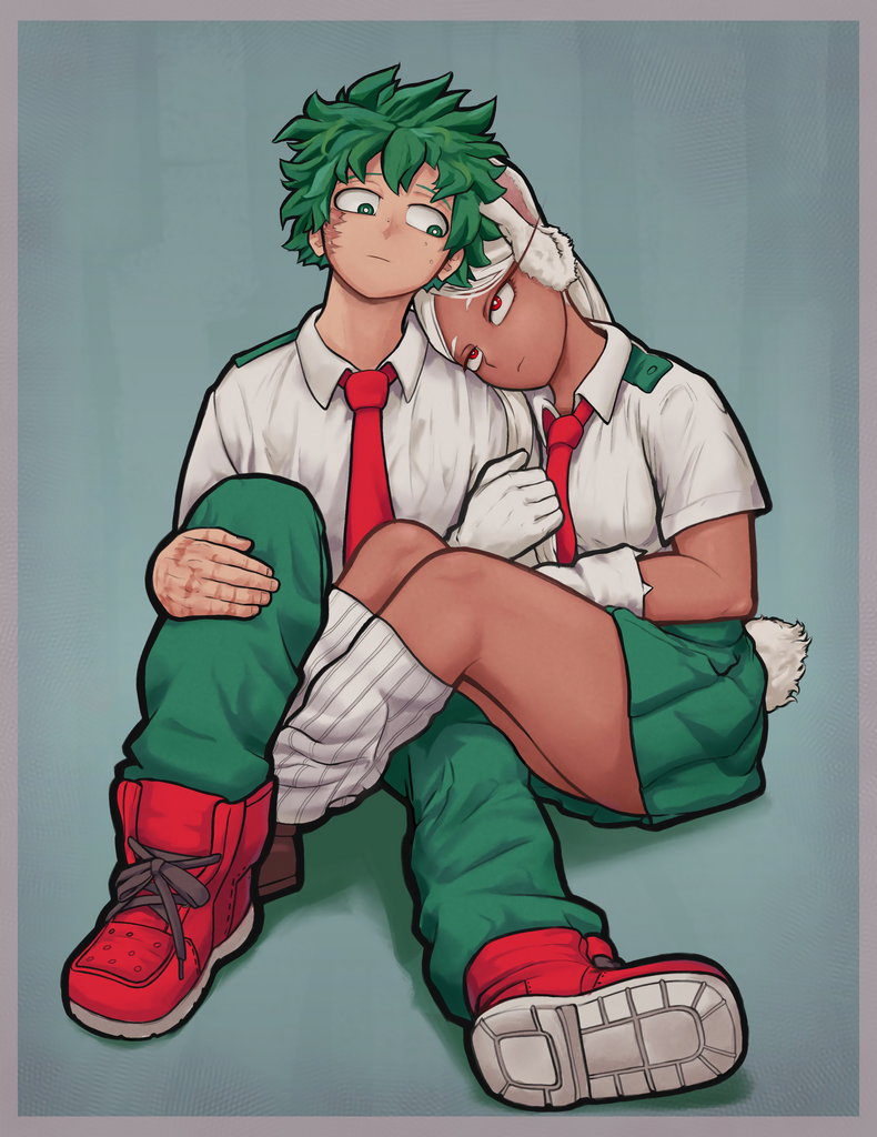 Mirko X Deku porn comic picture 2