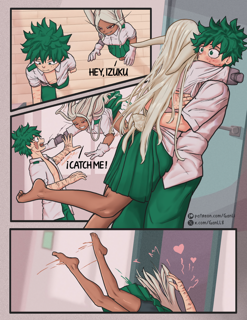 Mirko X Deku porn comic picture 7