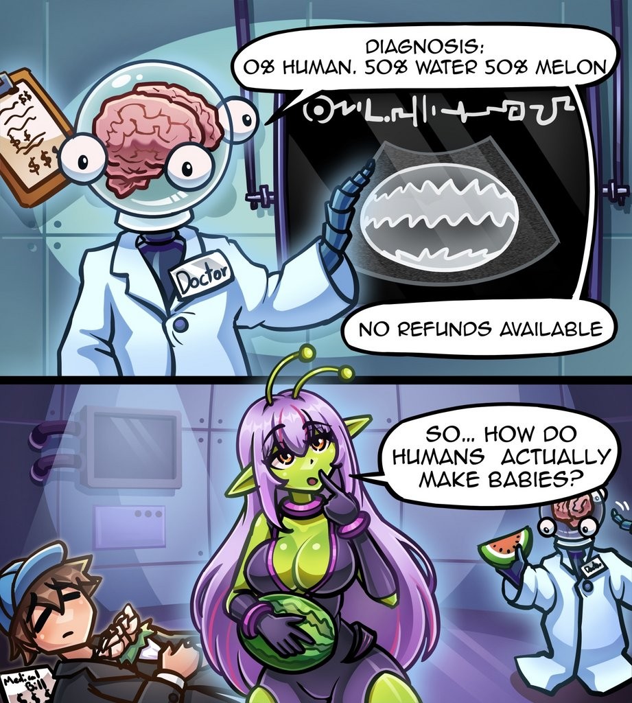 Out of this world porn comic picture 27