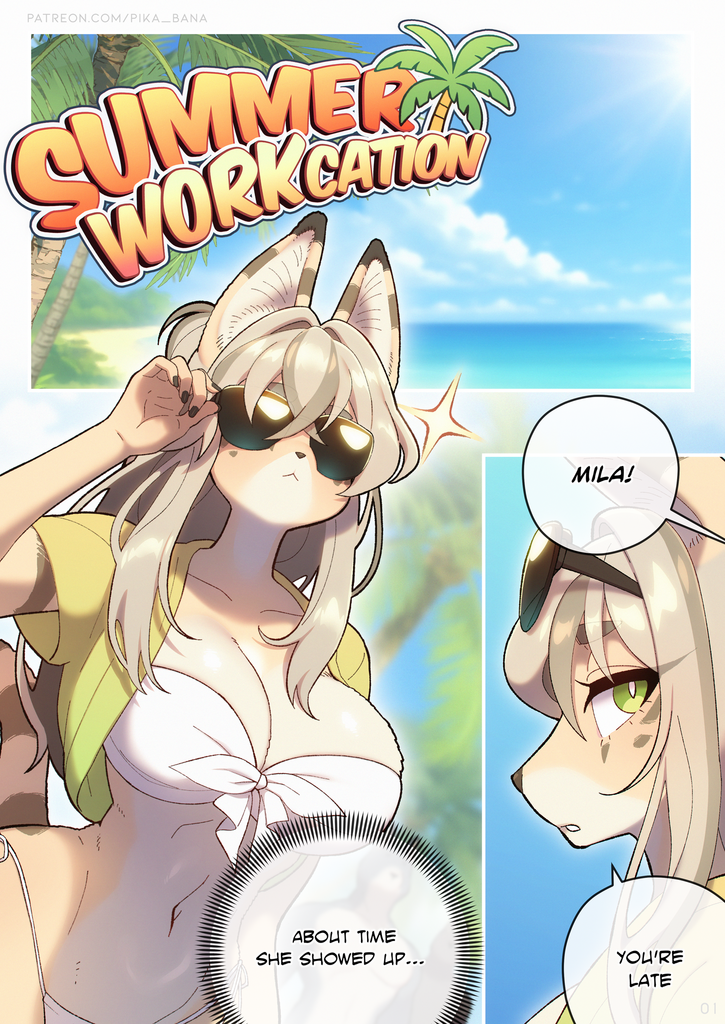 Summer Workcation porn comic picture 1