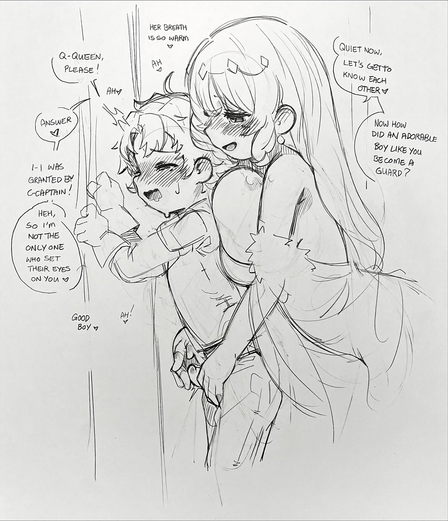 Youngest Guard and Queen porn comic picture 4