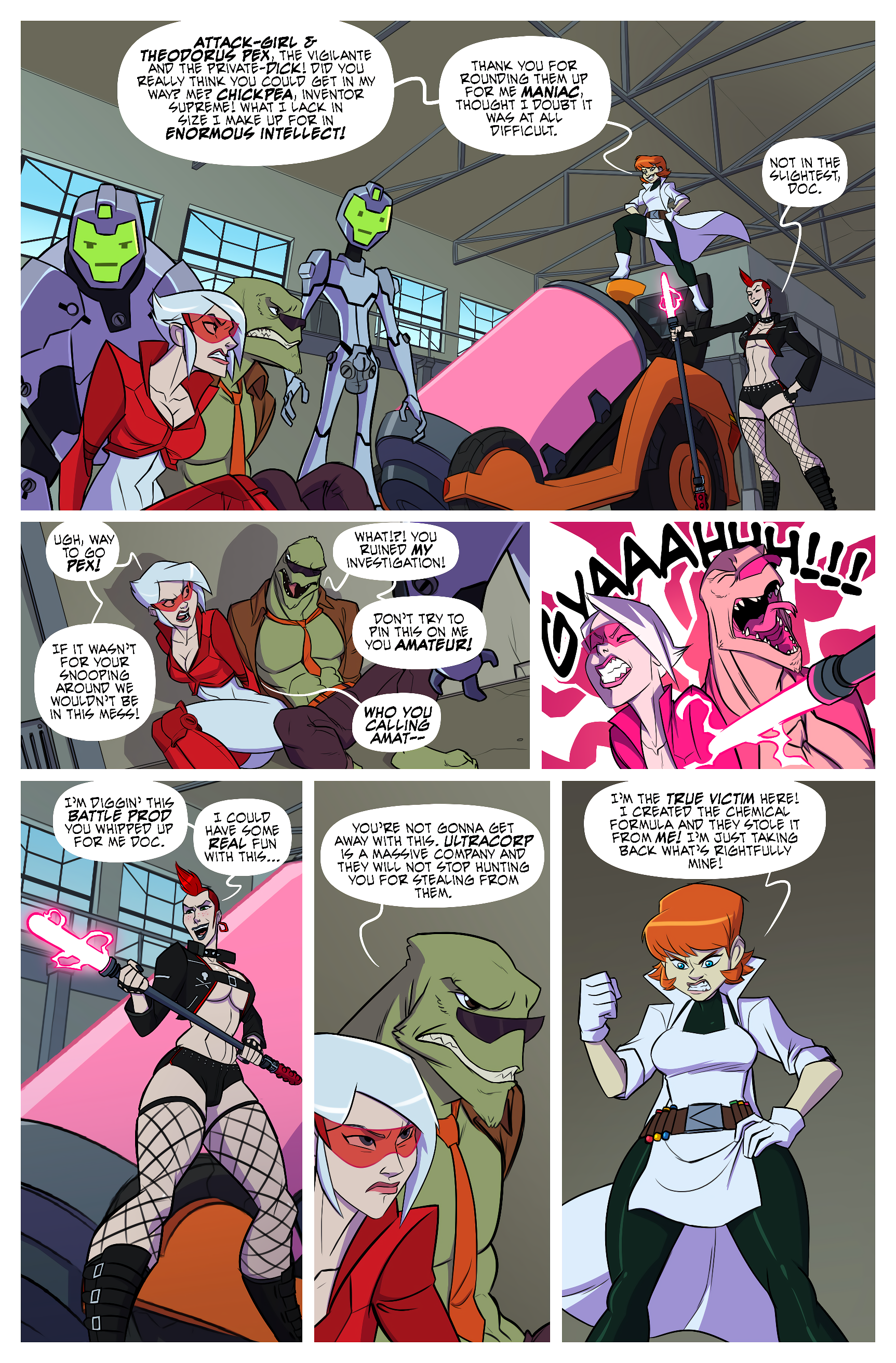 Attack-Girl: Maniac Pixie Dreamdust porn comic picture 4