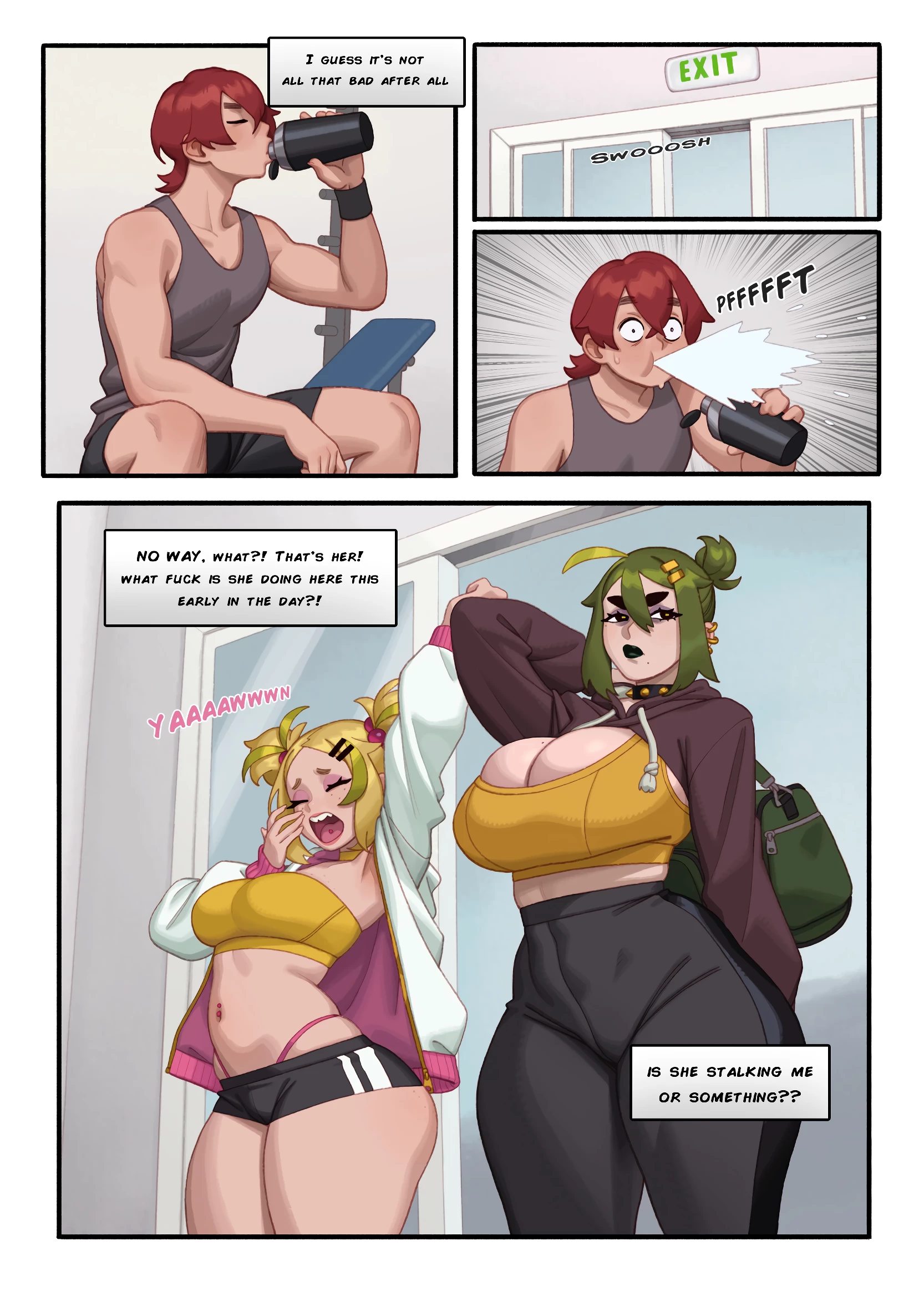 Big, Mean n' Green porn comic picture 3