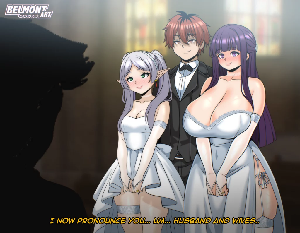 Frieren x Fern x Stark porn comic picture 2