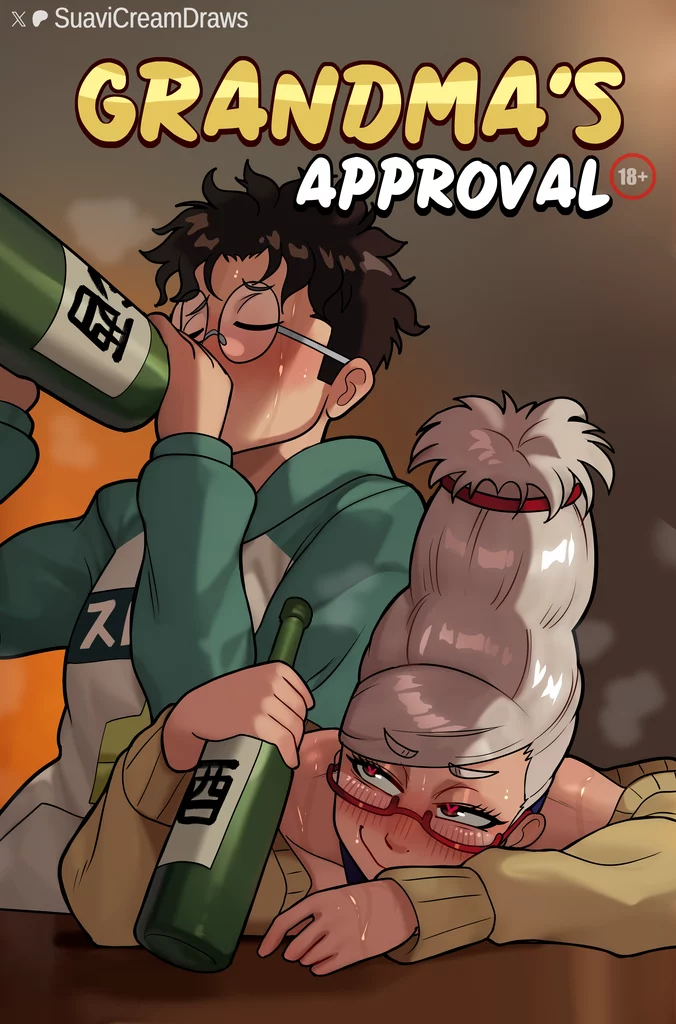 Grandma's approval porn comic picture 1