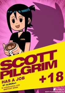 Scott Pilgrim Has a Job porn comic picture 1