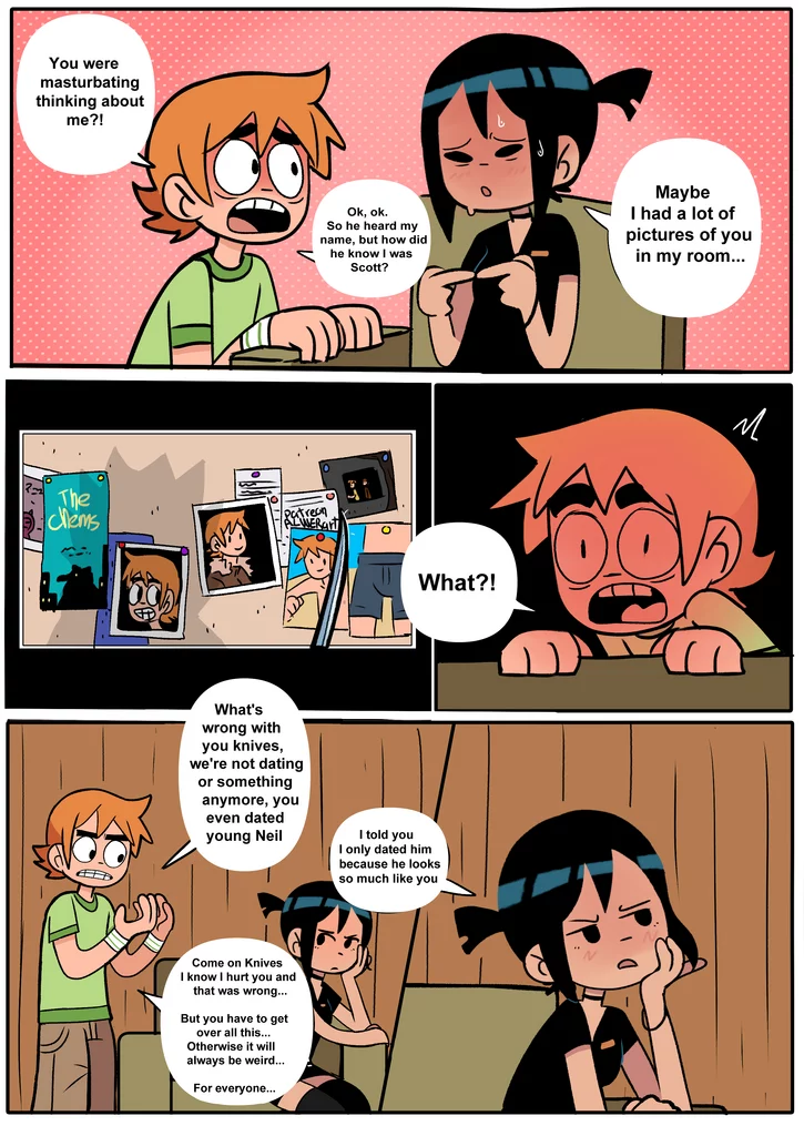 Scott Pilgrim Has a Job porn comic picture 19