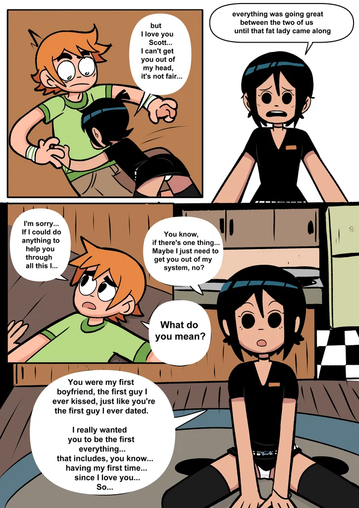 Scott Pilgrim Has a Job porn comic picture 20