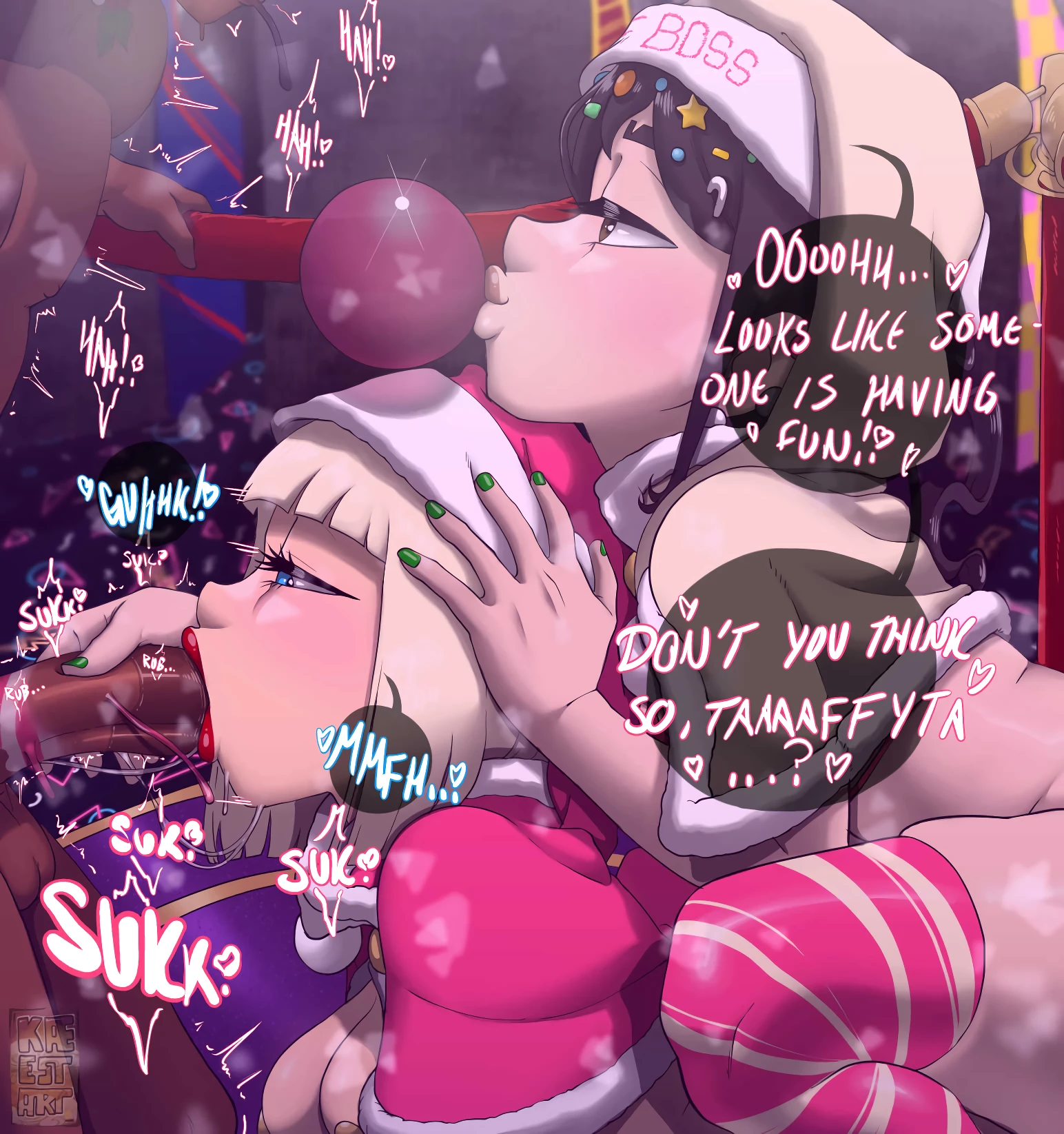 Vanellope Von Cheeks - X-mas porn comic picture 2