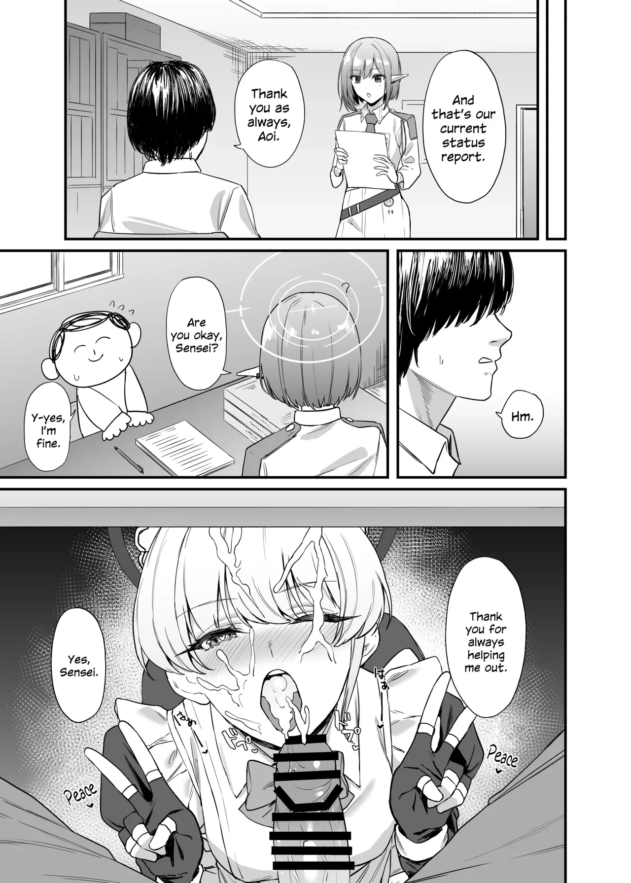 Asuma Toki no Secret Service porn comic picture 30