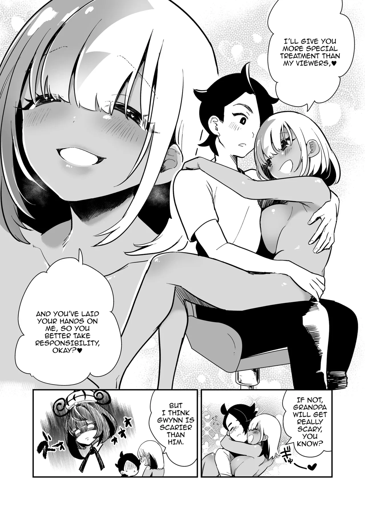 Canari's Well-Behaved So She Won't Do A Lewd Livestream!! | Boku wa Canari Kenzen nano de Ero Haishin wa Shinaizo!! porn comic picture 23