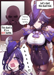 Clorinde!! porn comic picture 1