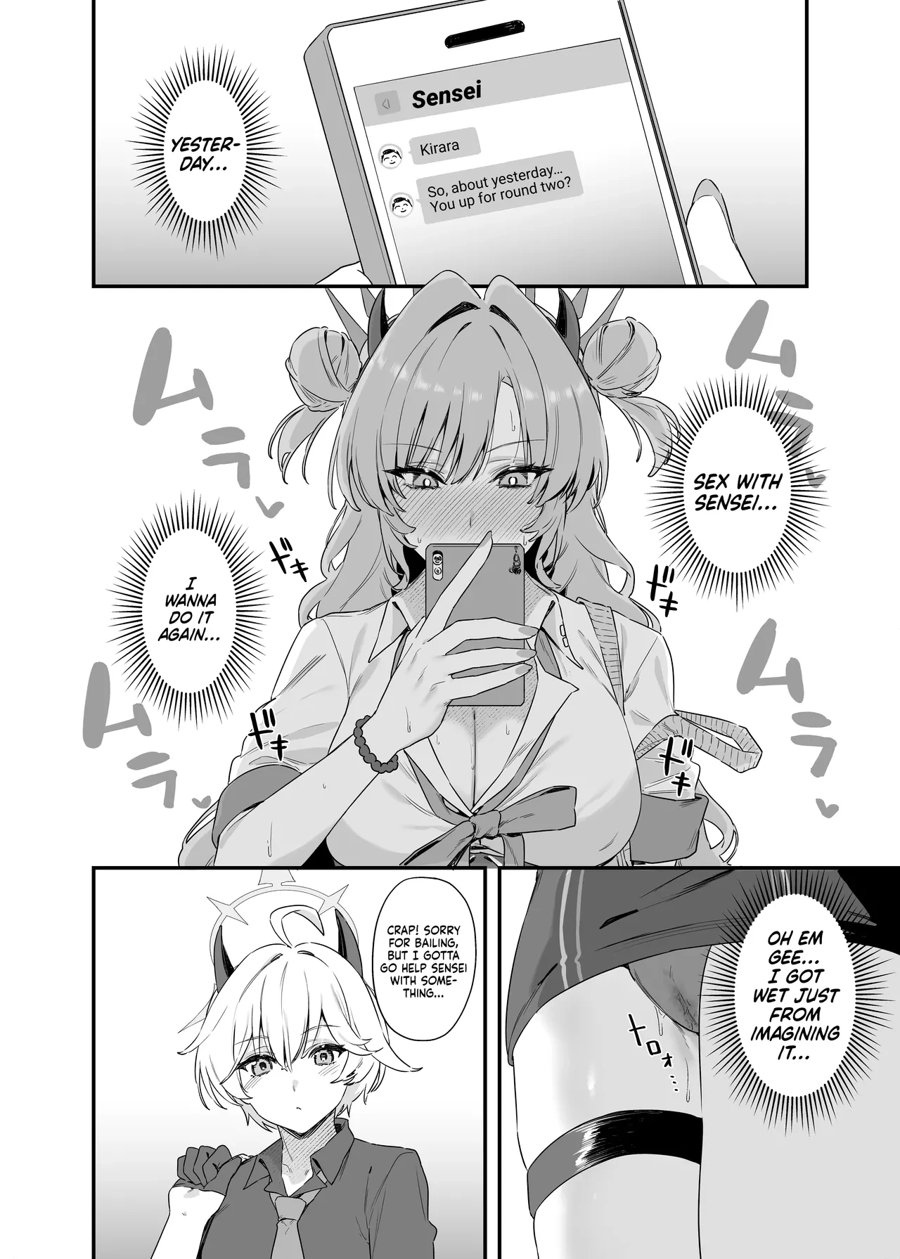 Falling for Kirara | Yozakura ni Ochite porn comic picture 11