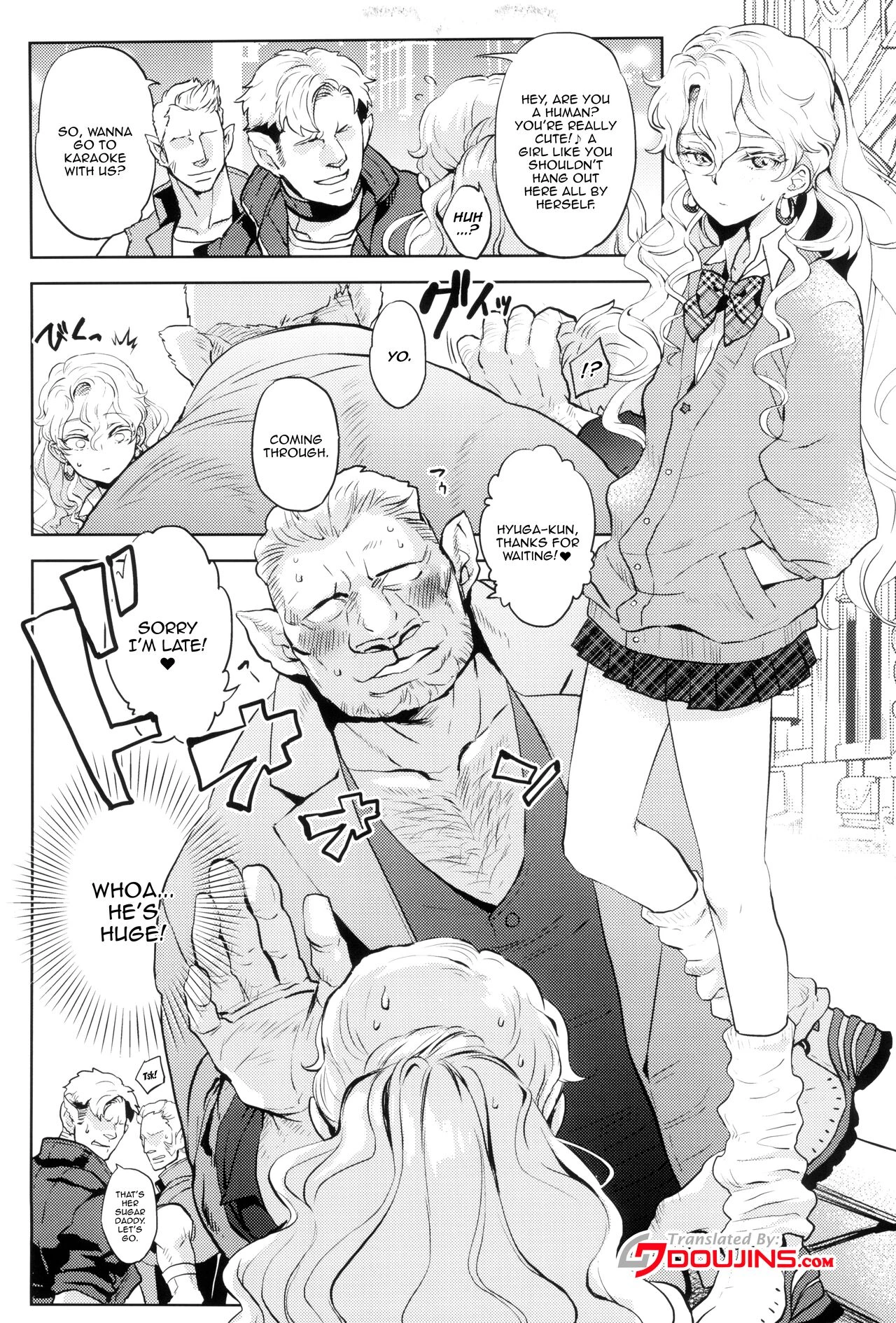 For The Sake Of Our Company, Our CEO Would Even Treat Our Clients as Sugar Daddies | Uchi no Shachou wa Jisha no Tamenara P Katsu Settai mo Kotowarenai porn comic picture 2