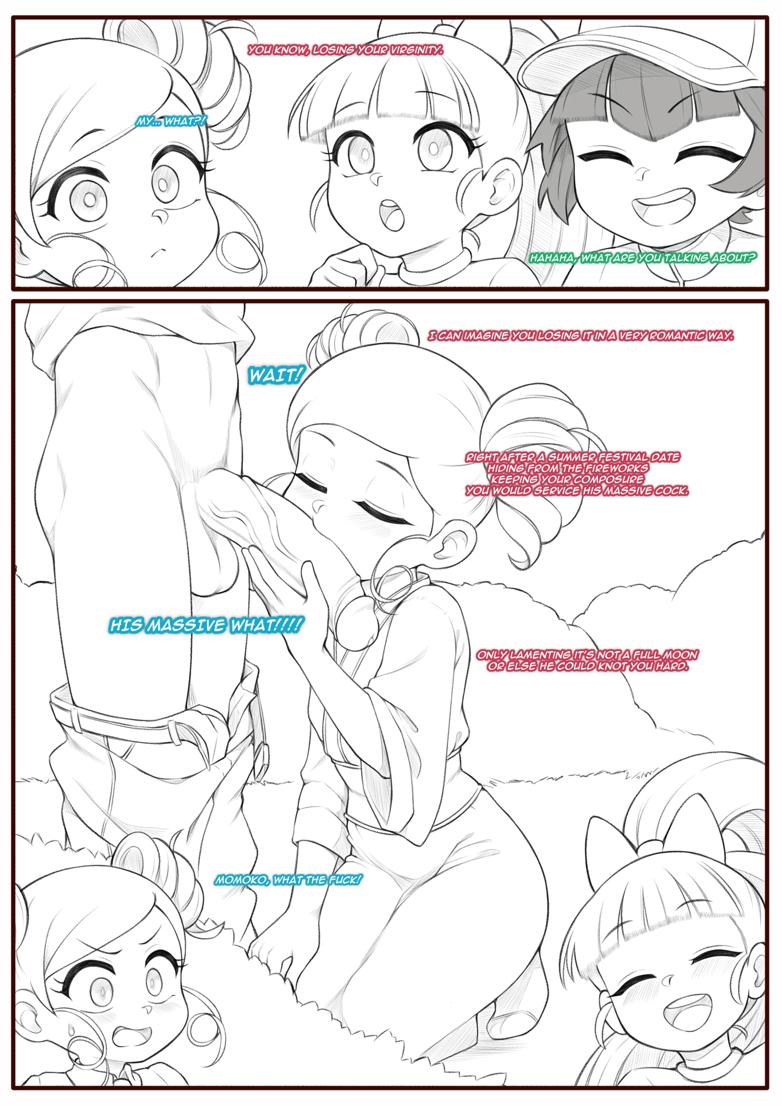 Momoko Sexooo! porn comic picture 3