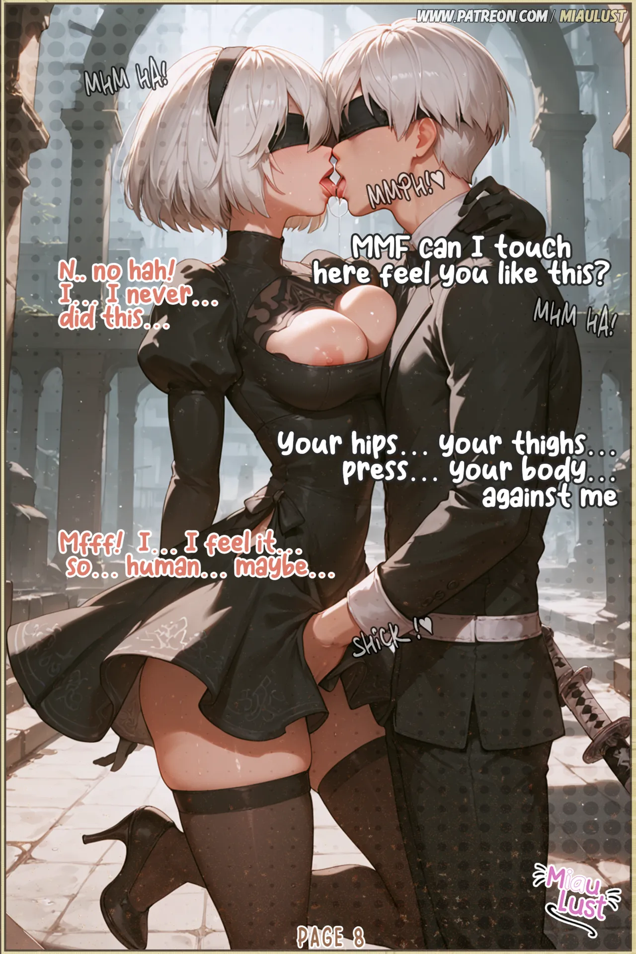 NIer: Sexmata porn comic picture 10