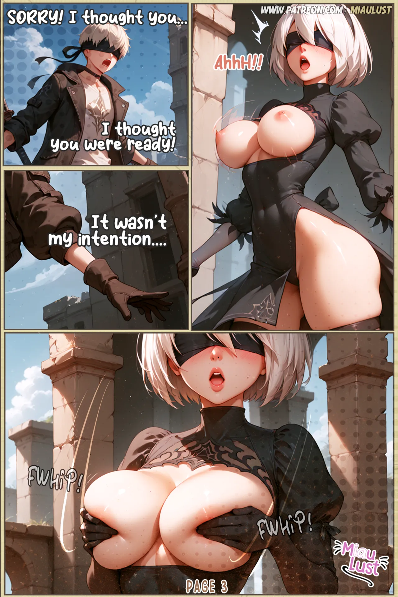 NIer: Sexmata porn comic picture 4