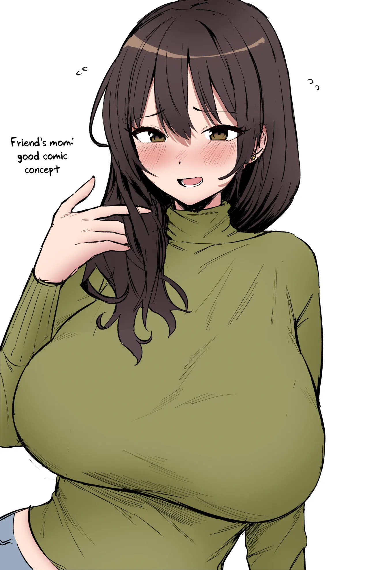 Peer Pressured Mother | Oshi ni Yowai Haha porn comic picture 16