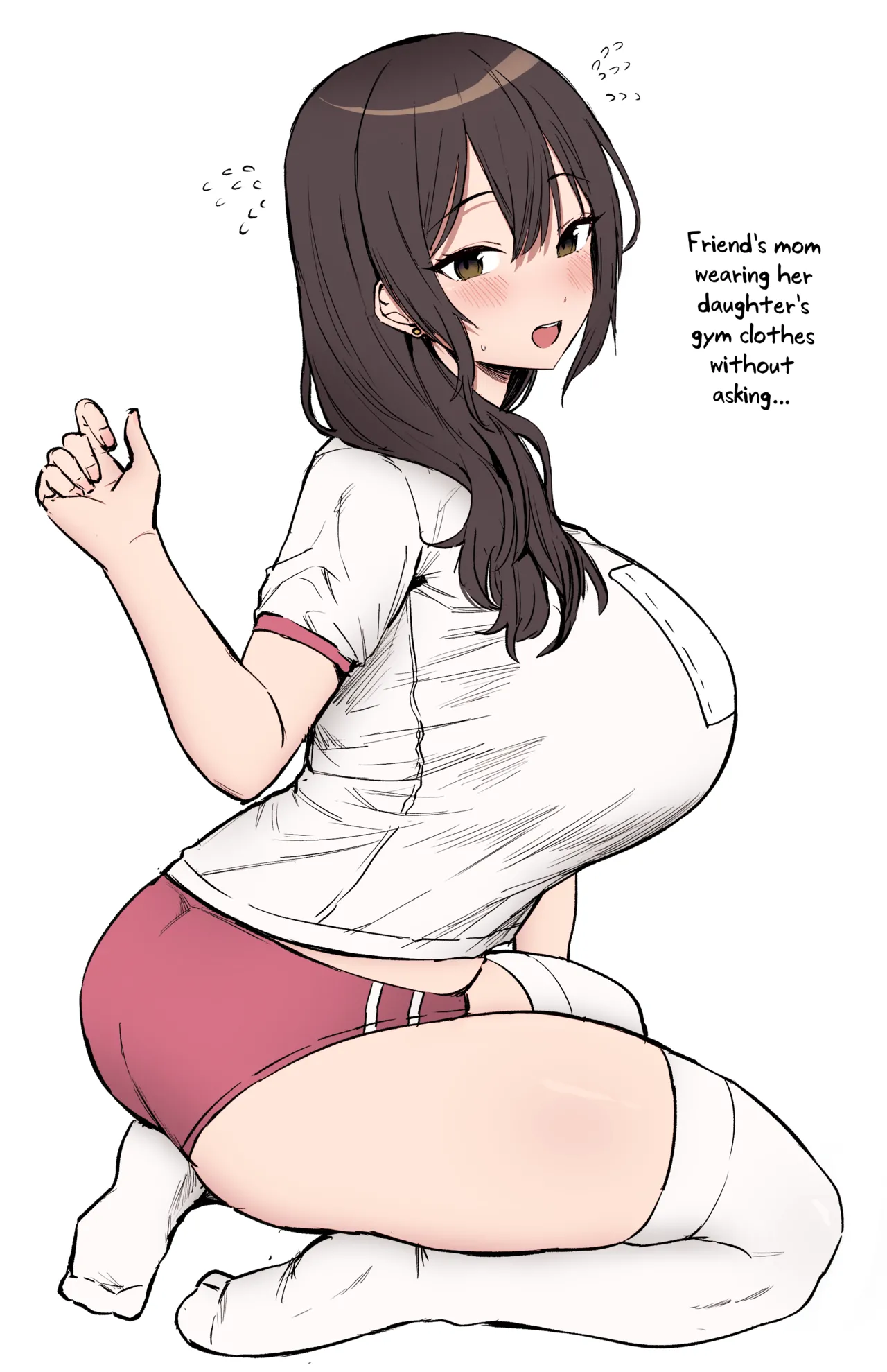 Peer Pressured Mother | Oshi ni Yowai Haha porn comic picture 17