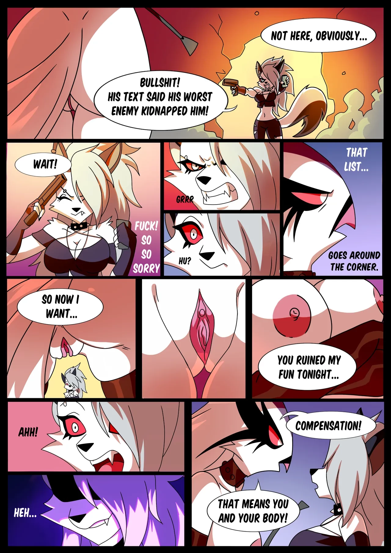 Strange Meeting porn comic picture 3