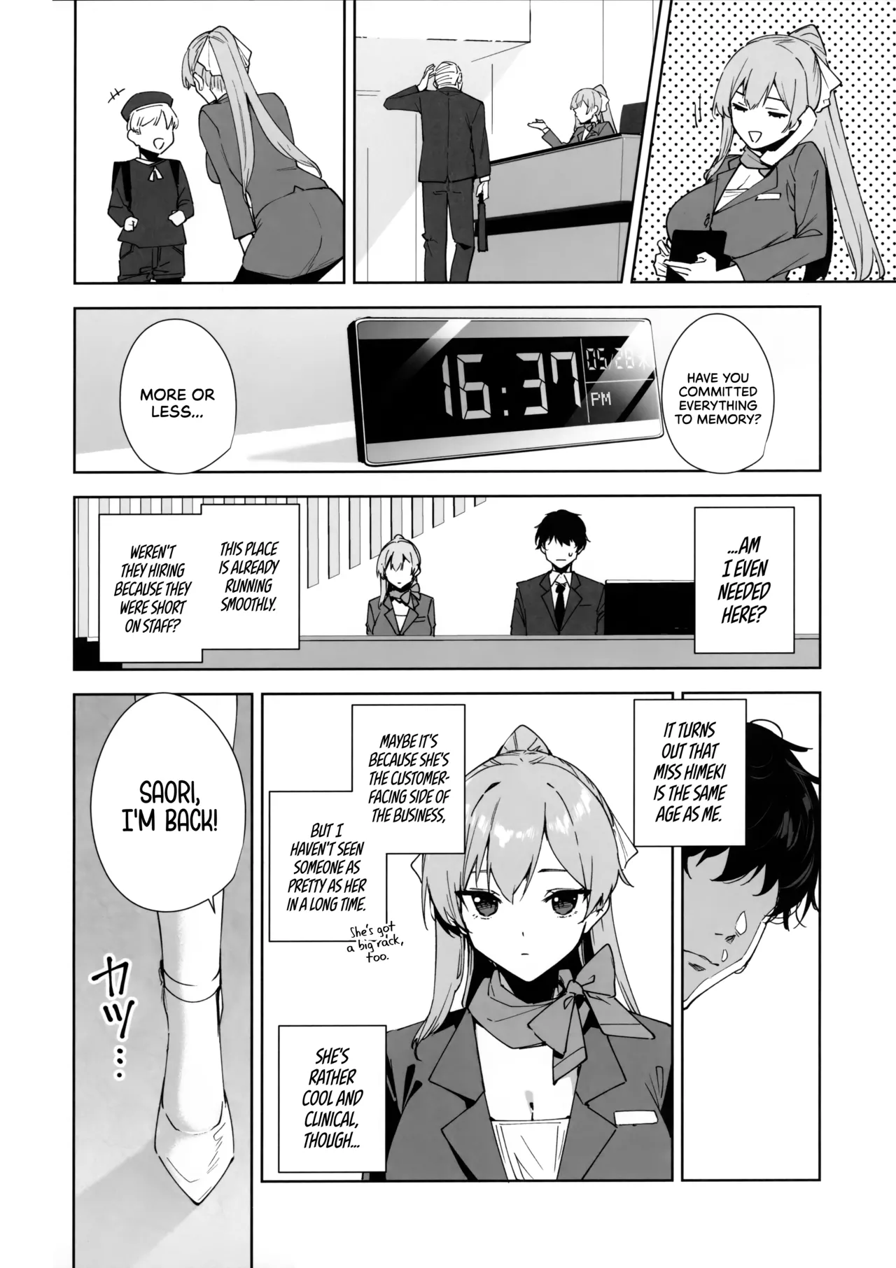 Tower Reception, at your Service! | Tower Residence Setsuguka Taiouchuu porn comic picture 7