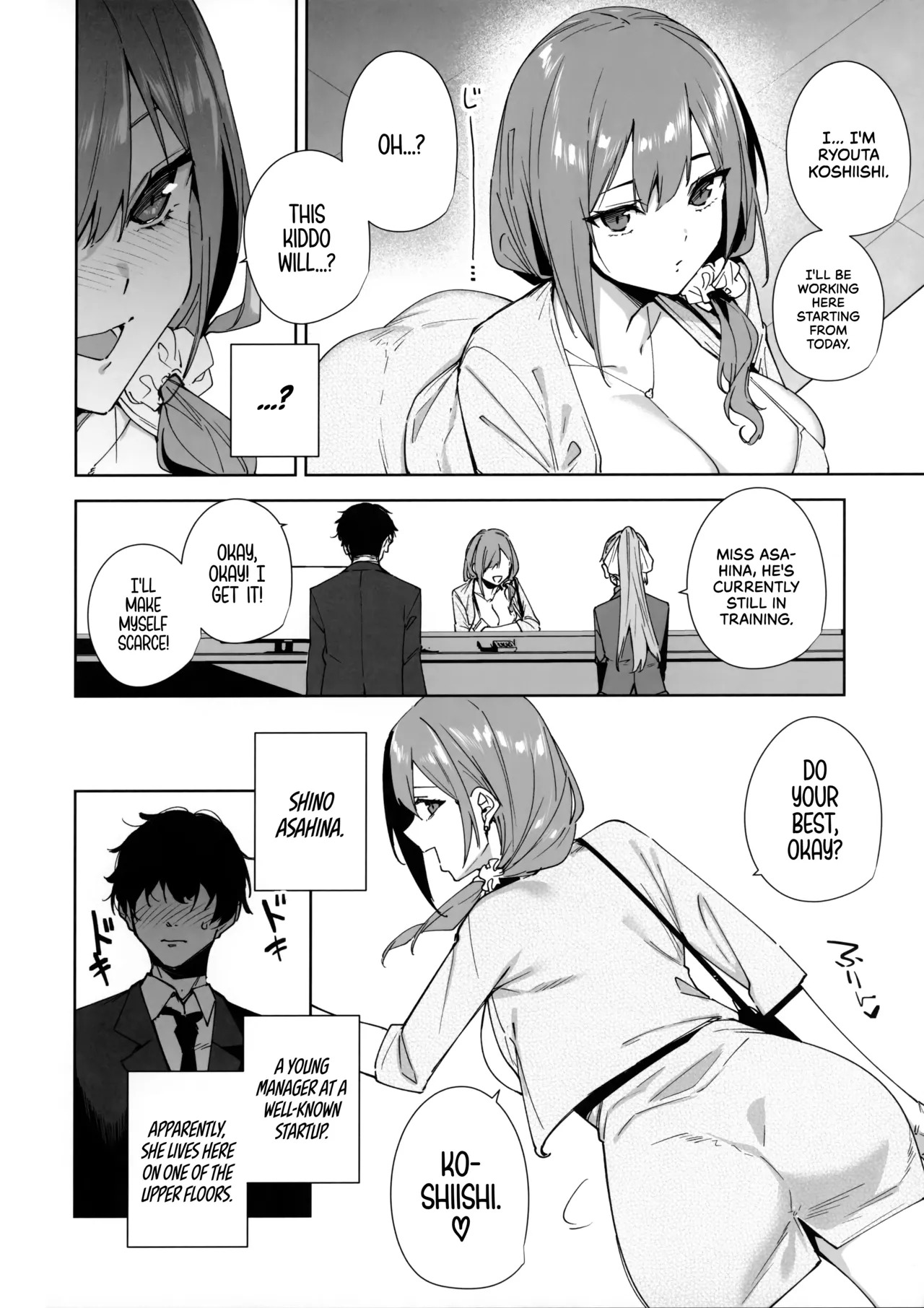 Tower Reception, at your Service! | Tower Residence Setsuguka Taiouchuu porn comic picture 9