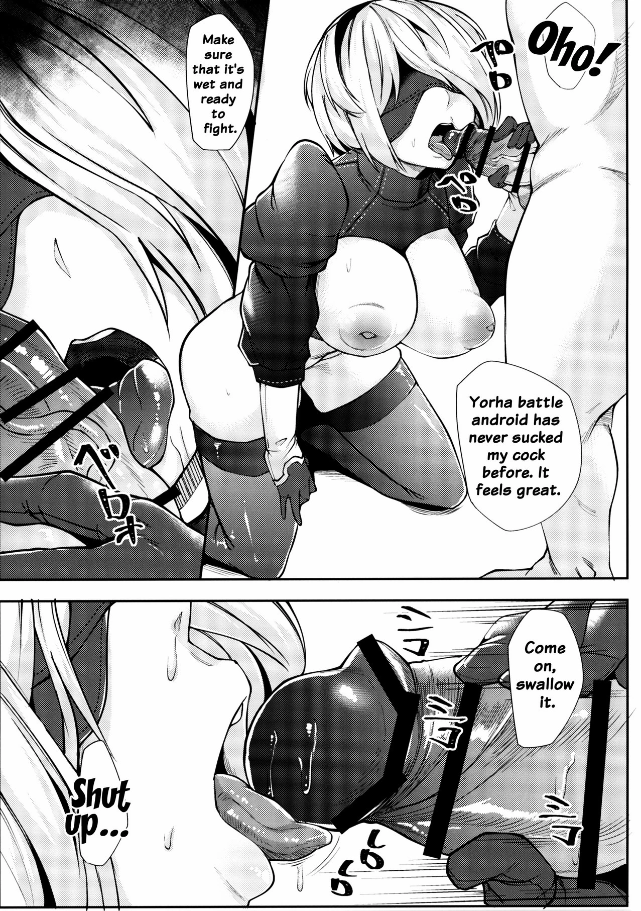 2B to be Saimin Benki porn comic picture 6