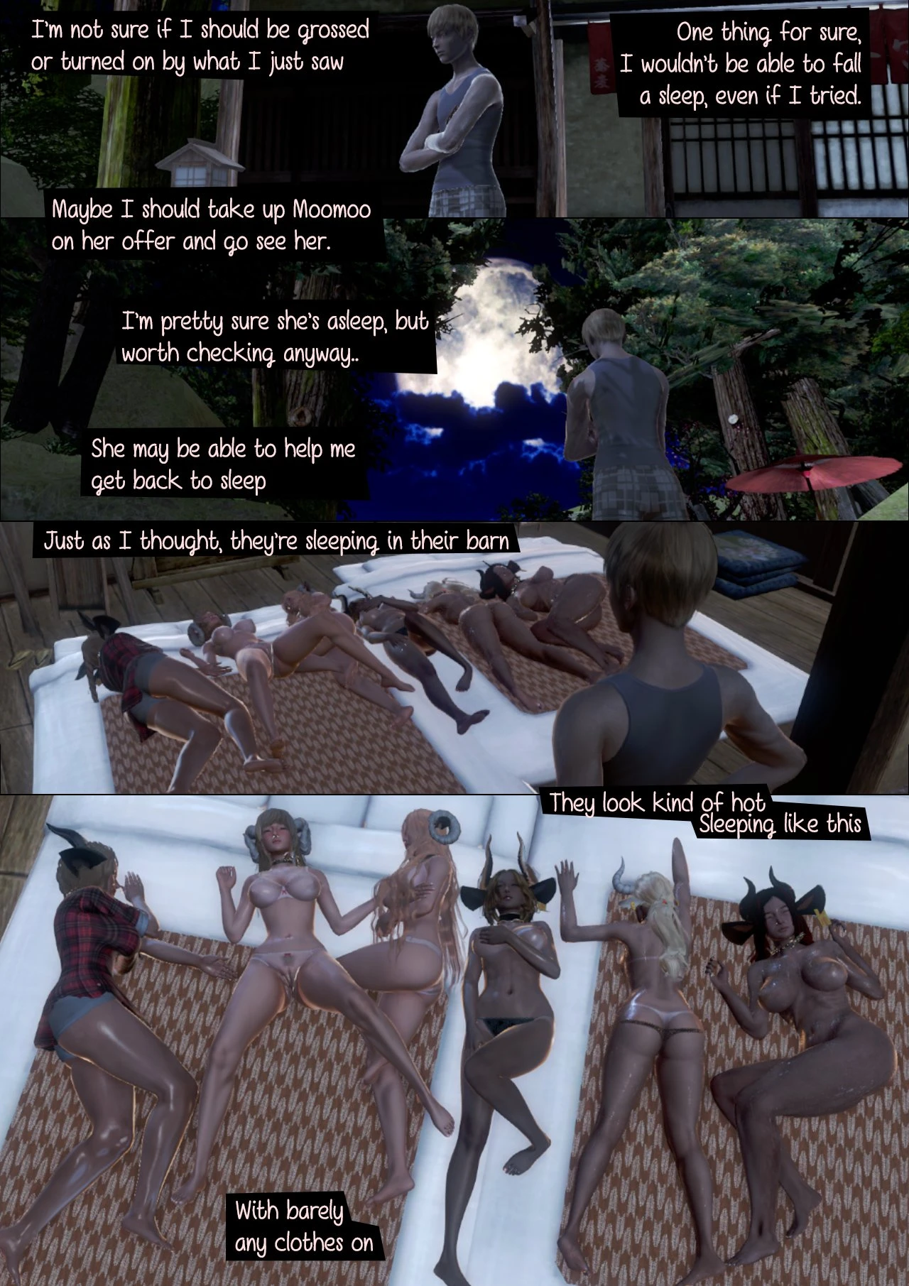 A Boy and His Cows porn comic picture 37