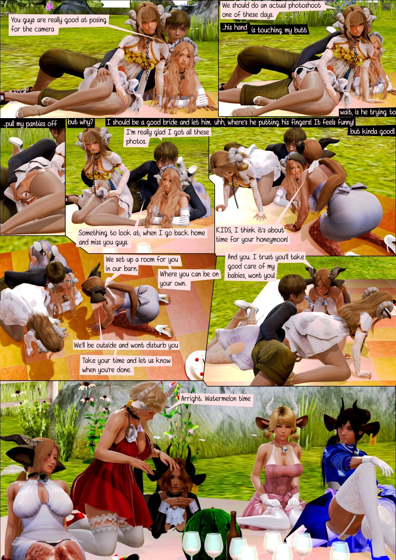 A Boy and His Cows porn comic picture 56