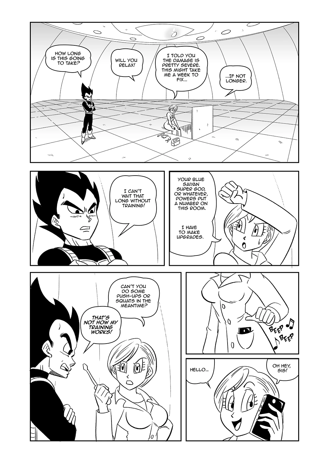 A Brief Affair! porn comic picture 5