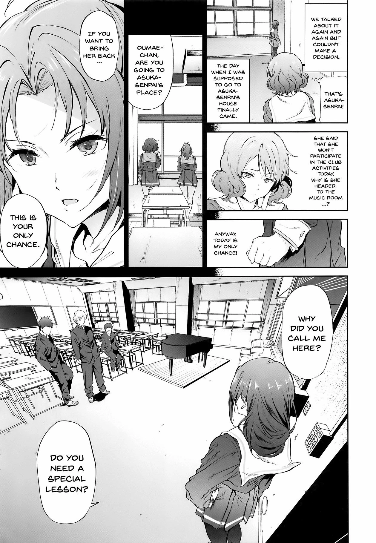 A Story Where You Do Something Cruel To Asuka-Senpai porn comic picture 6