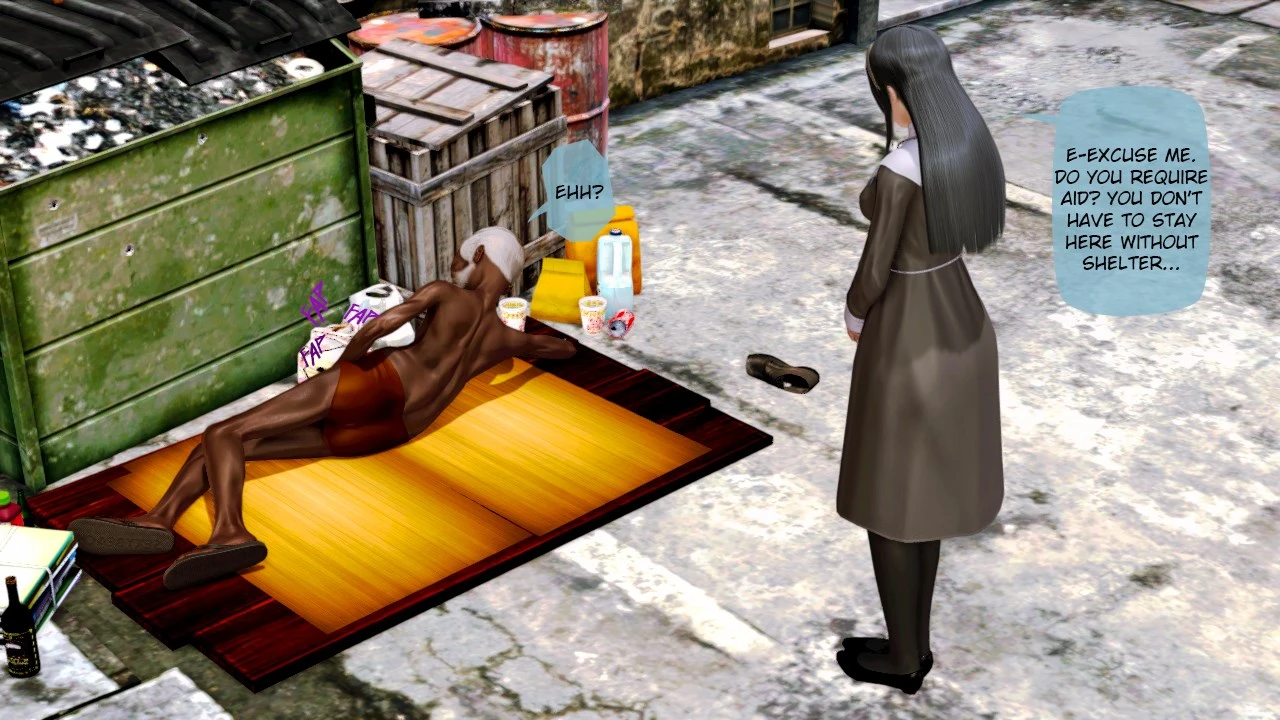 Act of Charity porn comic picture 9