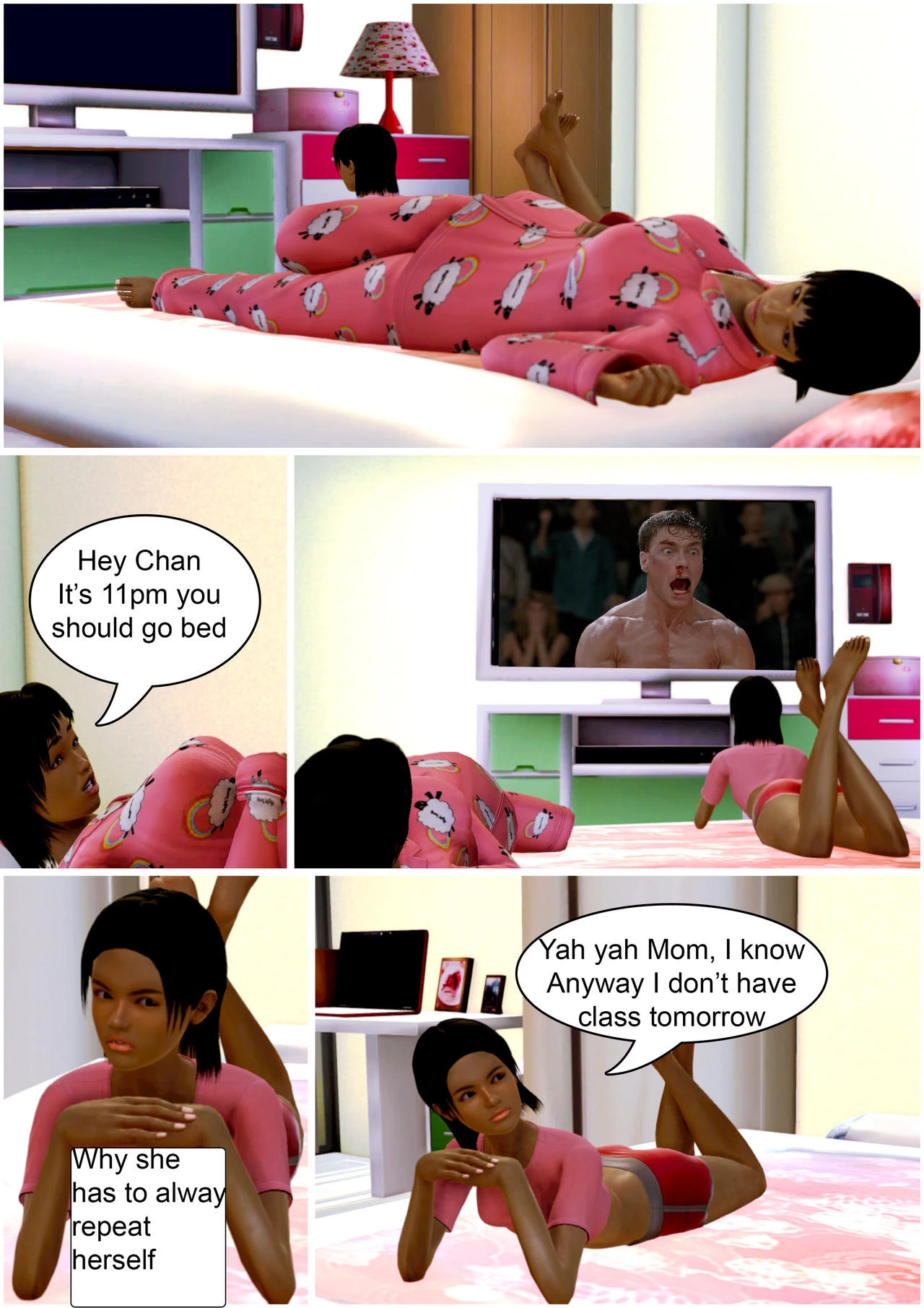 Adopted Child Love for his Family 2 porn comic picture 2