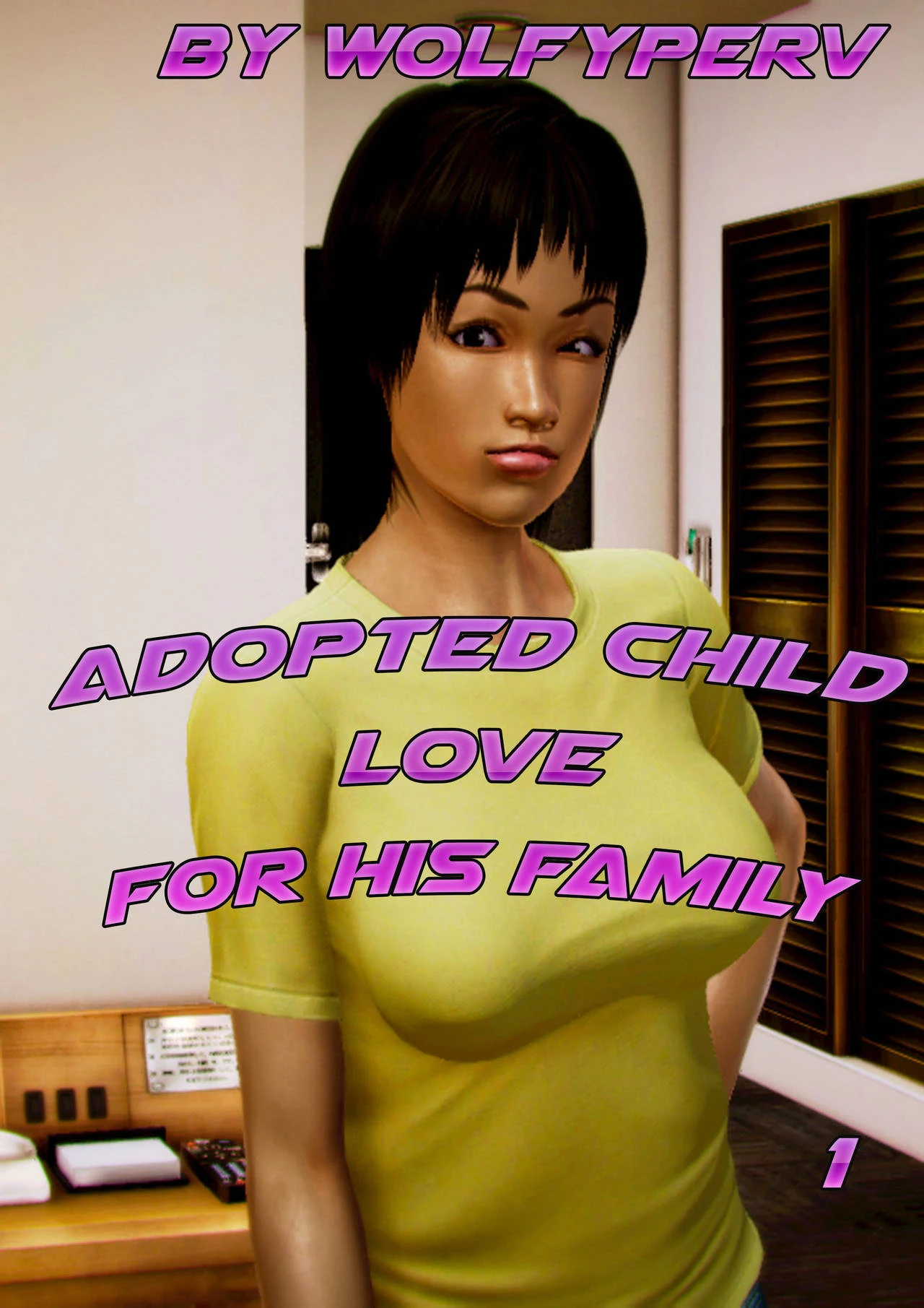 Adopted child's love for his family porn comic picture 1