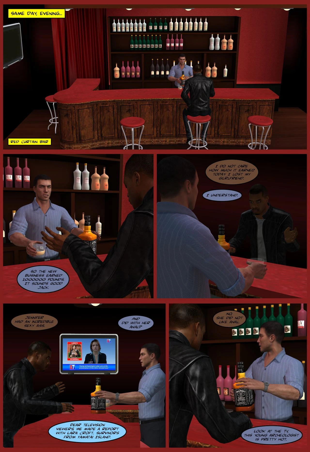 Adventures of Hostel porn comic picture 12