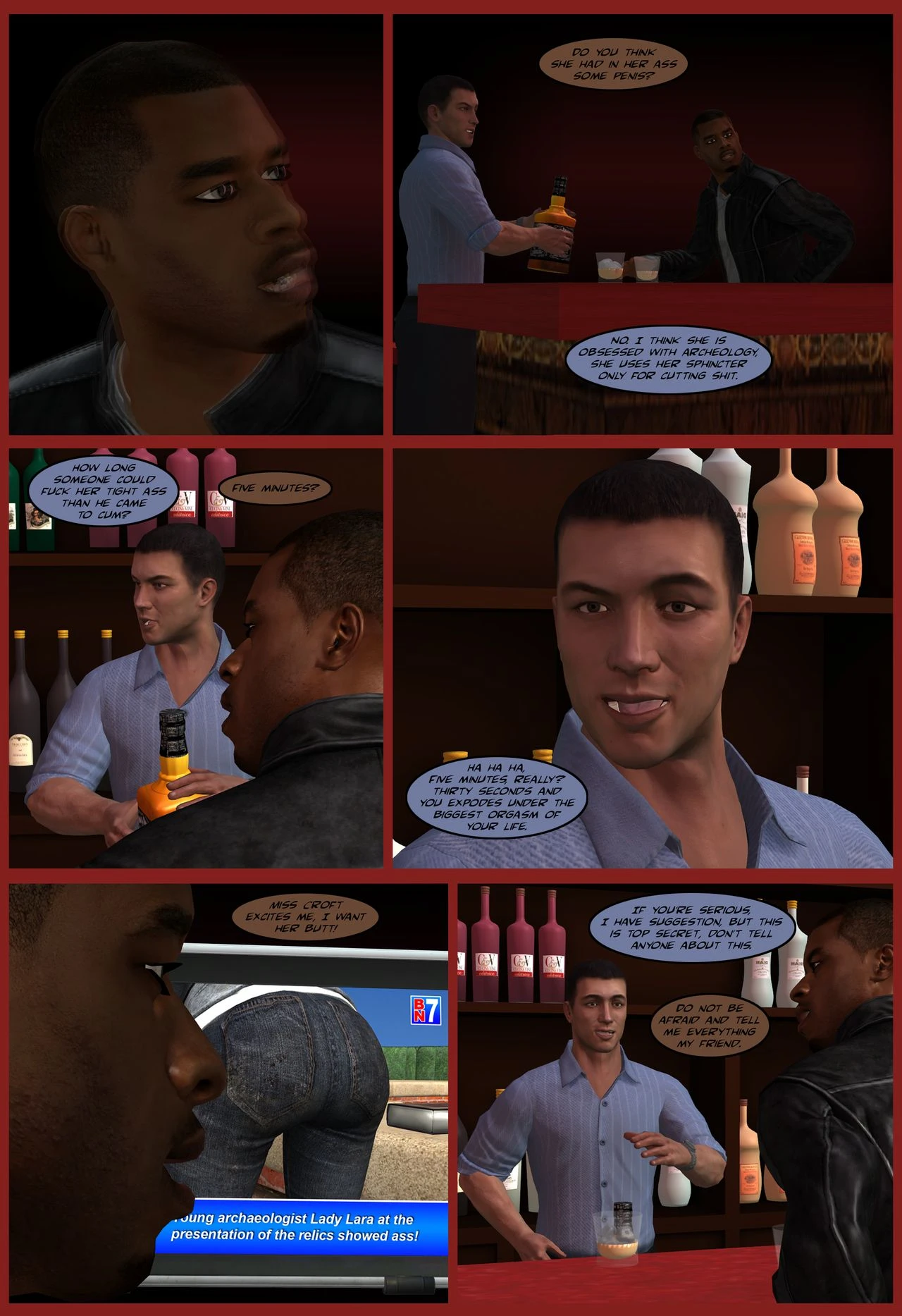 Adventures of Hostel porn comic picture 16