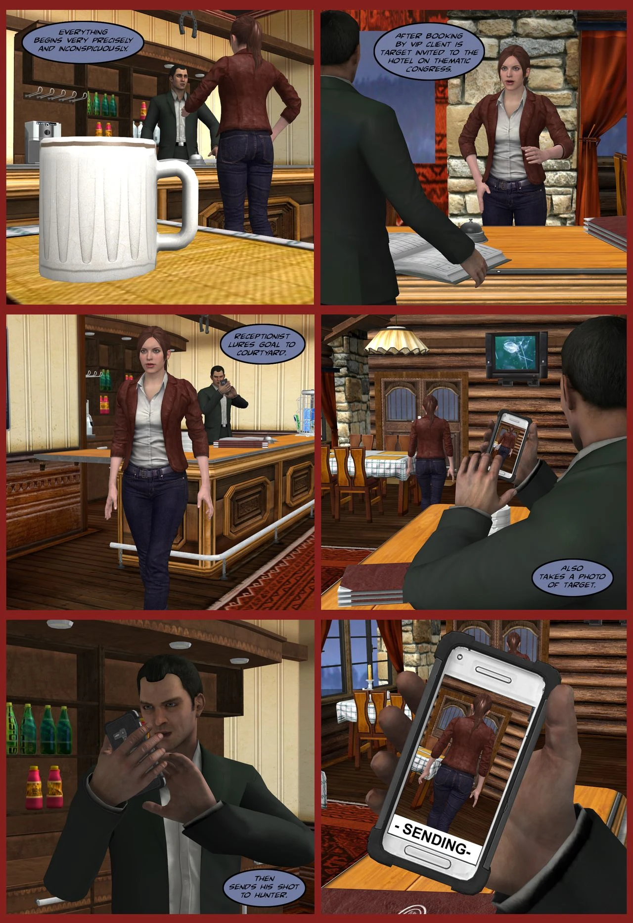 Adventures of Hostel porn comic picture 19