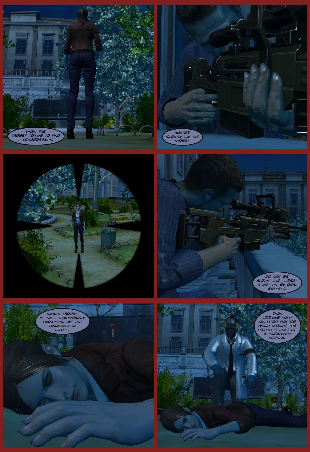 Adventures of Hostel porn comic picture 20