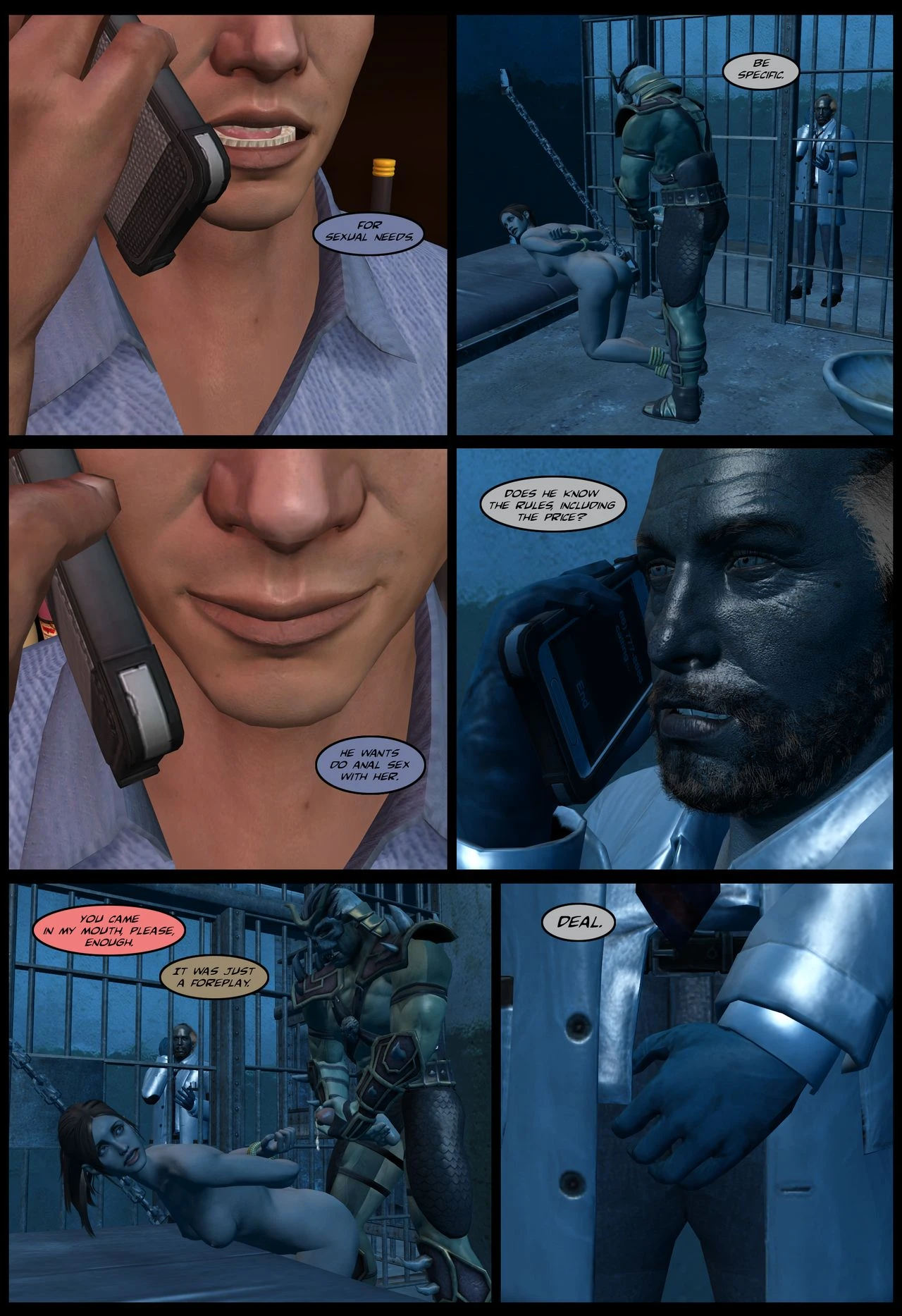 Adventures of Hostel porn comic picture 25