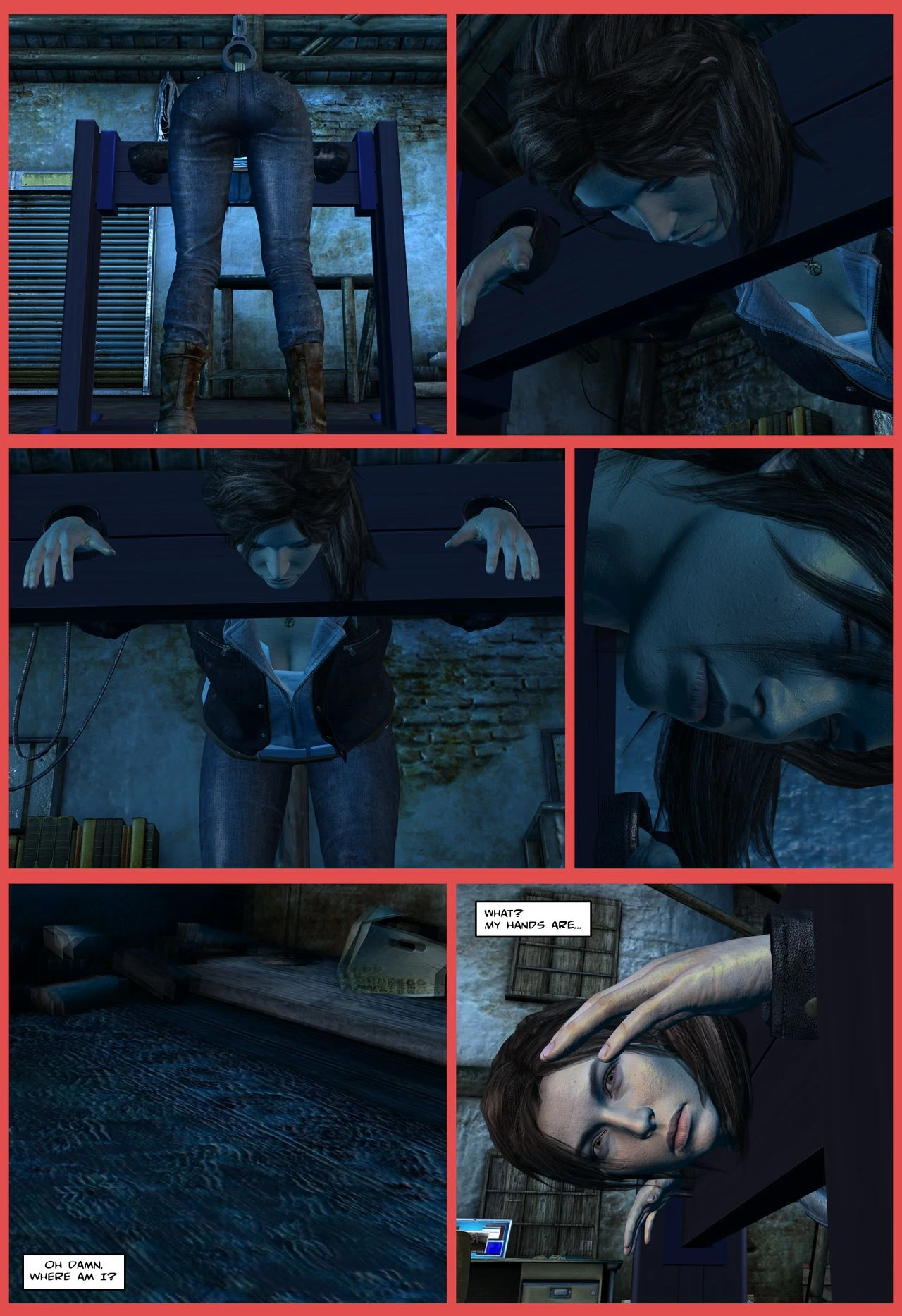 Adventures of Hostel porn comic picture 4