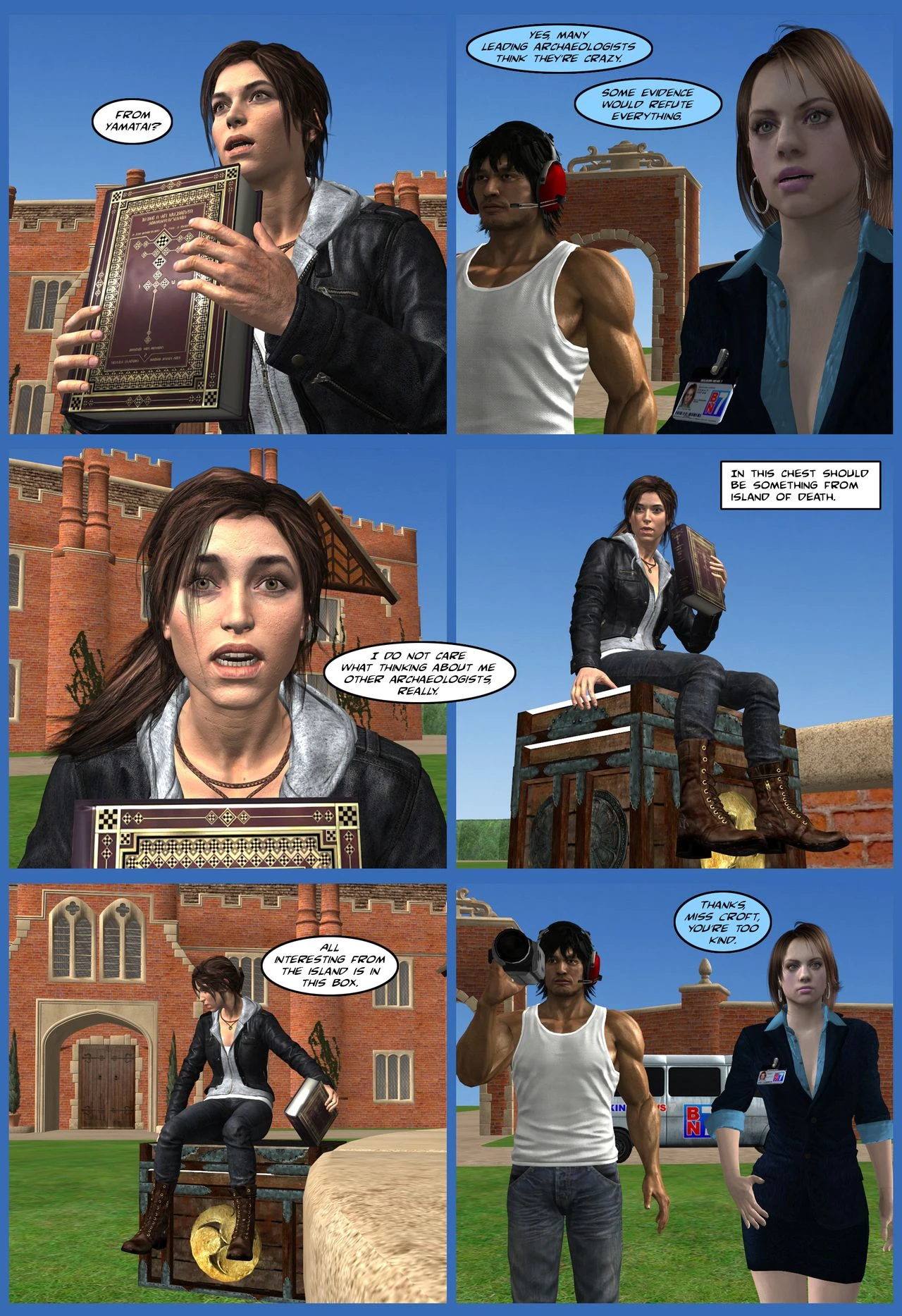 Adventures of Hostel porn comic picture 8