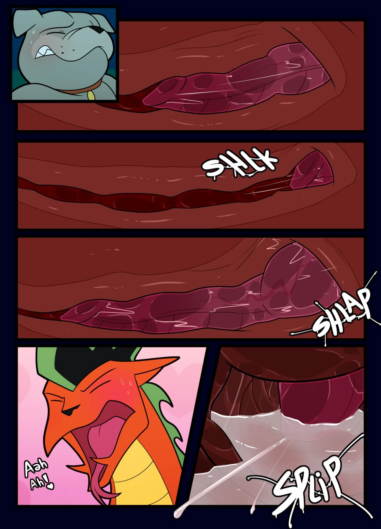 American Dragon Lessons porn comic picture 22