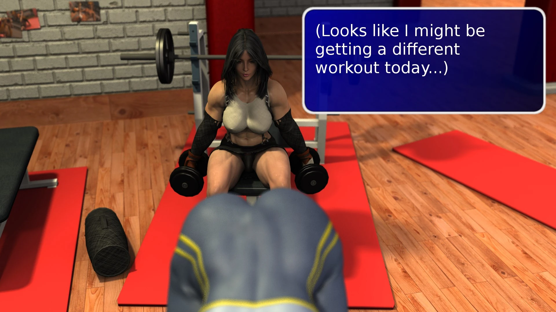 Arm Day vs Leg Day porn comic picture 3