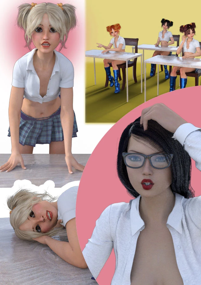 At SChool porn comic picture 2