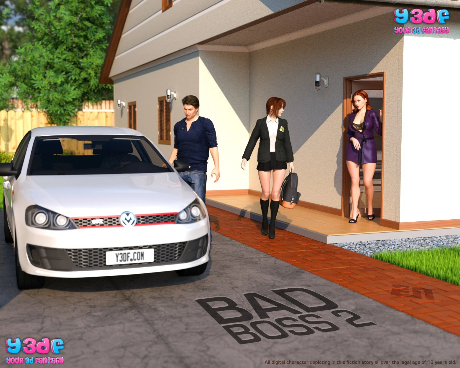 Bad Boss 2 porn comic picture 1