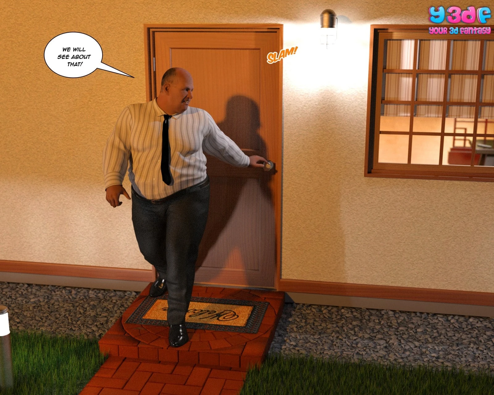 Bad Boss porn comic picture 100