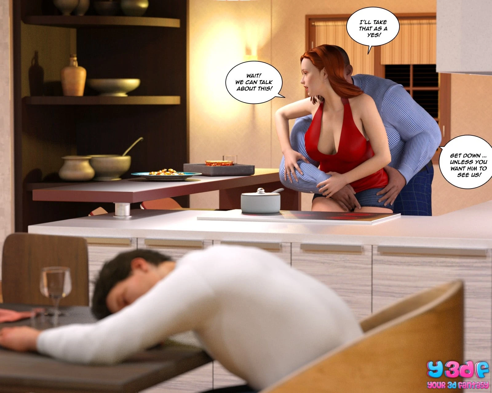 Bad Boss porn comic picture 18