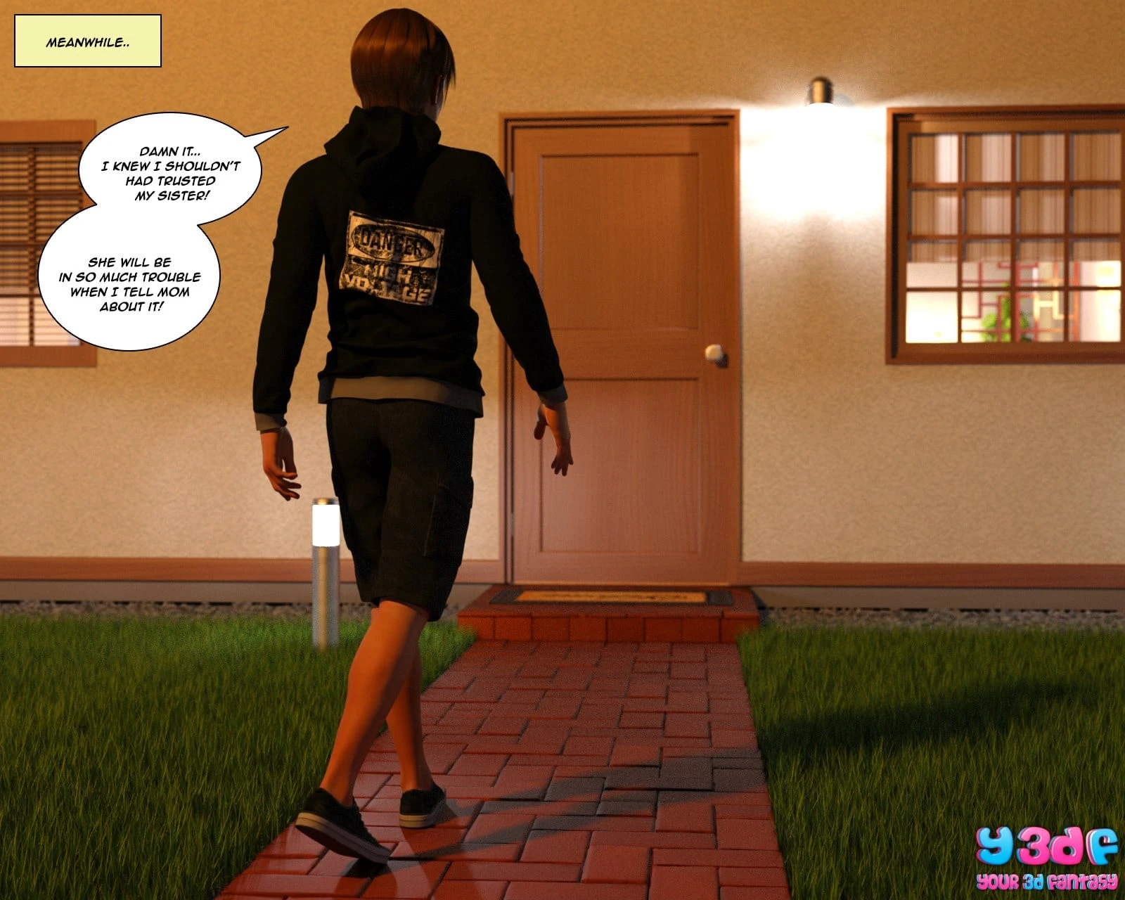 Bad Boss porn comic picture 27